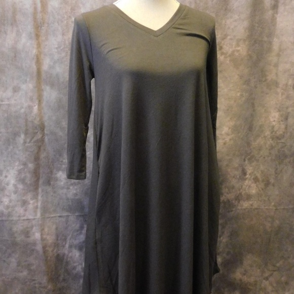*ZENANA PREMIUM - LONG SLEEVE POCKET DRESS* - Picture 4 of 8